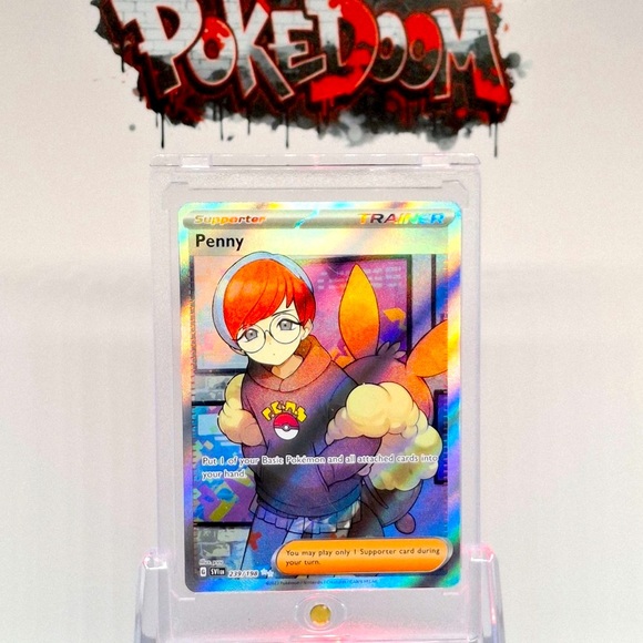 Holographic Penny Trainer Card - Picture 1 of 3